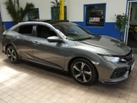 USED 2019 19 HONDA CIVIC 1.5 VTEC SPORT PLUS 5d 180 BHP STUNNING EXAMPLE SAT NAV HEATED SEATS PAN SUNROOF REAR CAMERA 5 SERVICES TO 26K MILES NOV 2022 1 OWNER 6 MONTHS GOLD WARRANTY