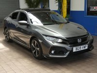 USED 2019 19 HONDA CIVIC 1.5 VTEC SPORT PLUS 5d 180 BHP STUNNING EXAMPLE SAT NAV HEATED SEATS PAN SUNROOF REAR CAMERA 5 SERVICES TO 26K MILES NOV 2022 1 OWNER 6 MONTHS GOLD WARRANTY