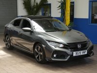 USED 2019 19 HONDA CIVIC 1.5 VTEC SPORT PLUS 5d 180 BHP STUNNING EXAMPLE SAT NAV HEATED SEATS PAN SUNROOF REAR CAMERA 5 SERVICES TO 26K MILES NOV 2022 1 OWNER 6 MONTHS GOLD WARRANTY
