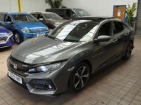 USED 2019 19 HONDA CIVIC 1.5 VTEC SPORT PLUS 5d 180 BHP STUNNING EXAMPLE SAT NAV HEATED SEATS PAN SUNROOF REAR CAMERA 5 SERVICES TO 26K MILES NOV 2022 1 OWNER 6 MONTHS GOLD WARRANTY