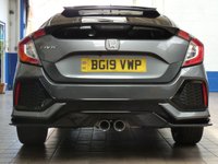 USED 2019 19 HONDA CIVIC 1.5 VTEC SPORT PLUS 5d 180 BHP STUNNING EXAMPLE SAT NAV HEATED SEATS PAN SUNROOF REAR CAMERA 5 SERVICES TO 26K MILES NOV 2022 1 OWNER 6 MONTHS GOLD WARRANTY
