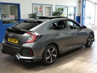 USED 2019 19 HONDA CIVIC 1.5 VTEC SPORT PLUS 5d 180 BHP STUNNING EXAMPLE SAT NAV HEATED SEATS PAN SUNROOF REAR CAMERA 5 SERVICES TO 26K MILES NOV 2022 1 OWNER 6 MONTHS GOLD WARRANTY