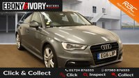 USED 2016 16 AUDI A3 2.0 TDI S LINE NAV 5d 182 BHP FULL AUDI SERVICE HISTORY!