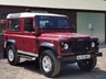 USED 2005 55 LAND ROVER DEFENDER 2.5 90 TD5 COUNTY STATION WAGON 3d 120 BHP 19x RECORDED SERVICES!