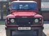 USED 2005 55 LAND ROVER DEFENDER 2.5 90 TD5 COUNTY STATION WAGON 3d 120 BHP 19x RECORDED SERVICES!