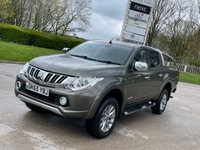 USED 2015 65 MITSUBISHI L200 2.4 DI-D 4X4 WARRIOR DCB 178 BHP PRICE 14150 +VAT 2830  TOTAL= 16980