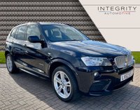 USED 2012 62 BMW X3 3.0 XDRIVE30D M SPORT 5d 255 BHP REVERSING CAMERA WITH TOP VIEW