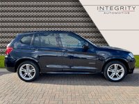 USED 2012 62 BMW X3 3.0 XDRIVE30D M SPORT 5d 255 BHP REVERSING CAMERA WITH TOP VIEW