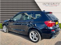 USED 2012 62 BMW X3 3.0 XDRIVE30D M SPORT 5d 255 BHP REVERSING CAMERA WITH TOP VIEW