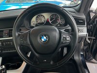 USED 2012 62 BMW X3 3.0 XDRIVE30D M SPORT 5d 255 BHP REVERSING CAMERA WITH TOP VIEW