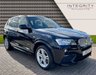 USED 2012 62 BMW X3 3.0 XDRIVE30D M SPORT 5d 255 BHP REVERSING CAMERA WITH TOP VIEW
