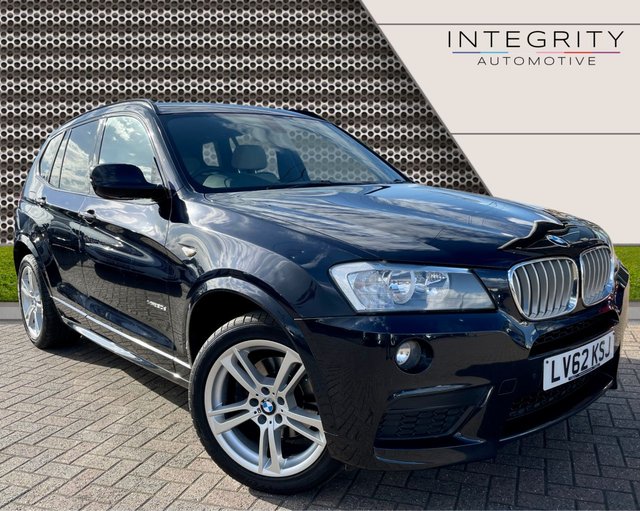 2012 62 BMW X3 3.0 XDRIVE30D M SPORT 5d 255 BHP