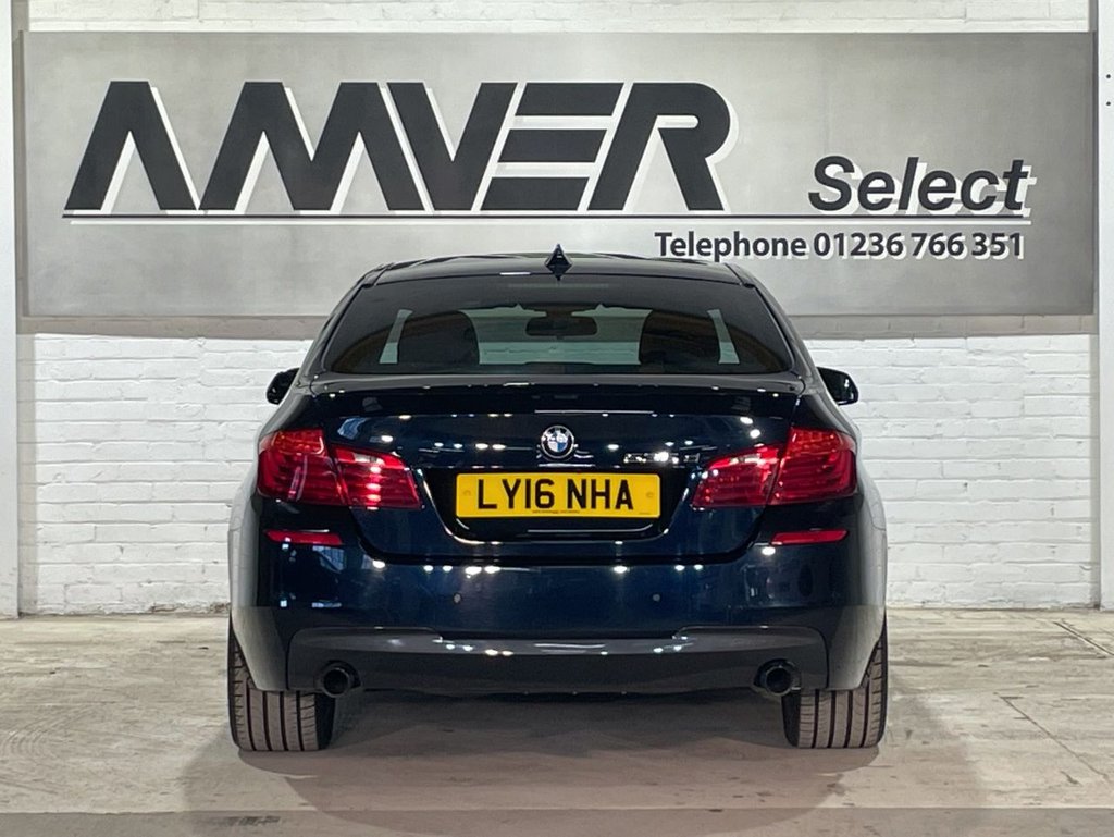 USED 2016 16 BMW 5 SERIES 3.0 535D M SPORT 4d 309 BHP 