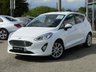 USED 2018 18 FORD FIESTA 1.0 TITANIUM 5d 99 BHP Finished in FROZEN WHITE with contrasting GREY CLOTH interior trim. This Fiesta is a small family 5 door car that you can really enjoy driving. Economical and cheap to run, stylish to look at and some great features. Specification includes, SAT NAV, DAB RADIO, B/Tooth, Alloys, Air Con, Heated front Screen and much more, makes this a must for the first time driver or small family. Dealer serviced at 36427 miles, 65360 miles and on arrival at 79877 miles.