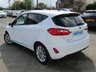 USED 2018 18 FORD FIESTA 1.0 TITANIUM 5d 99 BHP Finished in FROZEN WHITE with contrasting GREY CLOTH interior trim. This Fiesta is a small family 5 door car that you can really enjoy driving. Economical and cheap to run, stylish to look at and some great features. Specification includes, SAT NAV, DAB RADIO, B/Tooth, Alloys, Air Con, Heated front Screen and much more, makes this a must for the first time driver or small family. Dealer serviced at 36427 miles, 65360 miles and on arrival at 79877 miles.