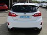 USED 2018 18 FORD FIESTA 1.0 TITANIUM 5d 99 BHP Finished in FROZEN WHITE with contrasting GREY CLOTH interior trim. This Fiesta is a small family 5 door car that you can really enjoy driving. Economical and cheap to run, stylish to look at and some great features. Specification includes, SAT NAV, DAB RADIO, B/Tooth, Alloys, Air Con, Heated front Screen and much more, makes this a must for the first time driver or small family. Dealer serviced at 36427 miles, 65360 miles and on arrival at 79877 miles.