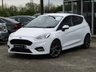 USED 2019 19 FORD FIESTA 1.0 ST-LINE X 5d 124 BHP Finished in FROZEN WHITE. This Fiesta is a small car that you can really enjoy driving. Economical and cheap to run, stylish to look at and some great features including Sat Nav, Rear Camera, Heated Leather seats, Heated Steering Wheel, DAB RADIO, Power Fold Mirrors, B/Tooth, 17"Alloys, Air Con and much more, makes this a must for the first time driver or small family. Evan Halshaw Dealer Serviced at 18222 miles, 34379 miles, 48927 miles, 64276 miles and on arrival at 74825 miles.