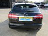 USED 2015 65 JAGUAR XF 2.2 D R-SPORT SPORTBRAKE 5d 200 BHP Finished in ULTIMATE BLACK with contrasting CHARCOAL HEATED LEATHER/ ALCANTARA. If you want a fun to drive big executive estate that is packed with high spec then look no fruther. To put in simply this Jaguar XF is one of the best driving cars in its class and one of the best looking. Features include Sat Nav, Heated seats, DAB, Power Boot, Cruise, LED run lights, Rear View Camera and much more. Dealer serviced at 4902 miles, 11890 miles, 16534 miles, and on arrival at 35719 miles.