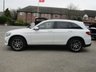 USED 2016 16 MERCEDES-BENZ GLC-CLASS 2.1 GLC 220 D 4MATIC AMG LINE 5d 168 BHP Finished in POLAR WHITE with contrasting EBONY HEATED LEATHER trim. This GLC is an upmarket SUV with a quality interior and plenty of space inside. This SUV has arguably the poshest feeling cabin in its class. It has great Interior space and a generous size boot. Features include Nav, Full Heated Leather, DAB Radio, B/Tooth, Rear View Camera, Power Boot, 19" Alloys, Detachable Tow Bar (New not used) and more. Dealer serviced on 4/4/2017, 1/5/2018, at 19276 miles, 36410 miles and at 59716 miles.