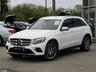 USED 2016 16 MERCEDES-BENZ GLC-CLASS 2.1 GLC 220 D 4MATIC AMG LINE 5d 168 BHP Finished in POLAR WHITE with contrasting EBONY HEATED LEATHER trim. This GLC is an upmarket SUV with a quality interior and plenty of space inside. This SUV has arguably the poshest feeling cabin in its class. It has great Interior space and a generous size boot. Features include Nav, Full Heated Leather, DAB Radio, B/Tooth, Rear View Camera, Power Boot, 19" Alloys, Detachable Tow Bar (New not used) and more. Dealer serviced on 4/4/2017, 1/5/2018, at 19276 miles, 36410 miles and at 59716 miles.