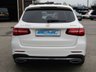 USED 2016 16 MERCEDES-BENZ GLC-CLASS 2.1 GLC 220 D 4MATIC AMG LINE 5d 168 BHP Finished in POLAR WHITE with contrasting EBONY HEATED LEATHER trim. This GLC is an upmarket SUV with a quality interior and plenty of space inside. This SUV has arguably the poshest feeling cabin in its class. It has great Interior space and a generous size boot. Features include Nav, Full Heated Leather, DAB Radio, B/Tooth, Rear View Camera, Power Boot, 19" Alloys, Detachable Tow Bar (New not used) and more. Dealer serviced on 4/4/2017, 1/5/2018, at 19276 miles, 36410 miles and at 59716 miles.