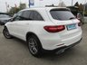 USED 2016 16 MERCEDES-BENZ GLC-CLASS 2.1 GLC 220 D 4MATIC AMG LINE 5d 168 BHP Finished in POLAR WHITE with contrasting EBONY HEATED LEATHER trim. This GLC is an upmarket SUV with a quality interior and plenty of space inside. This SUV has arguably the poshest feeling cabin in its class. It has great Interior space and a generous size boot. Features include Nav, Full Heated Leather, DAB Radio, B/Tooth, Rear View Camera, Power Boot, 19" Alloys, Detachable Tow Bar (New not used) and more. Dealer serviced on 4/4/2017, 1/5/2018, at 19276 miles, 36410 miles and at 59716 miles.