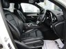 USED 2016 16 MERCEDES-BENZ GLC-CLASS 2.1 GLC 220 D 4MATIC AMG LINE 5d 168 BHP Finished in POLAR WHITE with contrasting EBONY HEATED LEATHER trim. This GLC is an upmarket SUV with a quality interior and plenty of space inside. This SUV has arguably the poshest feeling cabin in its class. It has great Interior space and a generous size boot. Features include Nav, Full Heated Leather, DAB Radio, B/Tooth, Rear View Camera, Power Boot, 19" Alloys, Detachable Tow Bar (New not used) and more. Dealer serviced on 4/4/2017, 1/5/2018, at 19276 miles, 36410 miles and at 59716 miles.