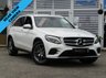 USED 2016 16 MERCEDES-BENZ GLC-CLASS 2.1 GLC 220 D 4MATIC AMG LINE 5d 168 BHP Finished in POLAR WHITE with contrasting EBONY HEATED LEATHER trim. This GLC is an upmarket SUV with a quality interior and plenty of space inside. This SUV has arguably the poshest feeling cabin in its class. It has great Interior space and a generous size boot. Features include Nav, Full Heated Leather, DAB Radio, B/Tooth, Rear View Camera, Power Boot, 19" Alloys, Detachable Tow Bar (New not used) and more. Dealer serviced on 4/4/2017, 1/5/2018, at 19276 miles, 36410 miles and at 59716 miles.