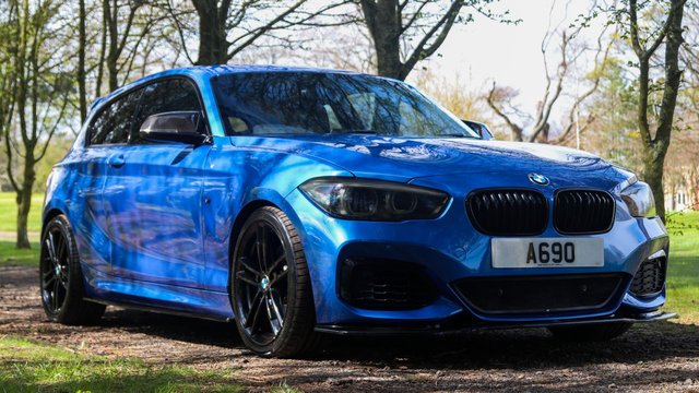 2017 67 BMW 1 Series M140i (340) Shadow Edition 3dr (17-18) 6 Speed Manual Euro 6 (Premium Navigation / Black Pack)