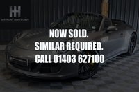 USED 2018 18 PORSCHE 911 3.0 CARRERA GTS PDK 2d 444 BHP PCCB, FRONT LIFT, FPSH, ADAPTIVE CRUISE, REAR WHEEL STEERING, HUGE SPEC, PORSCHE WARRANTY