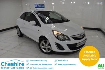 2012 12 Vauxhall Corsa 1.2 SXI 3d 83 BHP