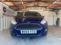 USED 2014 64 FORD FIESTA 1.6 TITANIUM 5d 104 BHP+AUTOMATIC 2 KEYS+HISTORY+1 FORMER KEEPER+CLIMATE+PARKING SENSORS+ALLOYS+PRIVACY GLASS+USB+DAB+BLUETOOTH+USB+MEDIA+AUX