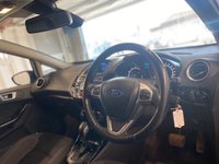 USED 2014 64 FORD FIESTA 1.6 TITANIUM 5d 104 BHP+AUTOMATIC 2 KEYS+HISTORY+1 FORMER KEEPER+CLIMATE+PARKING SENSORS+ALLOYS+PRIVACY GLASS+USB+DAB+BLUETOOTH+USB+MEDIA+AUX