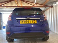 USED 2014 64 FORD FIESTA 1.6 TITANIUM 5d 104 BHP+AUTOMATIC 2 KEYS+HISTORY+1 FORMER KEEPER+CLIMATE+PARKING SENSORS+ALLOYS+PRIVACY GLASS+USB+DAB+BLUETOOTH+USB+MEDIA+AUX