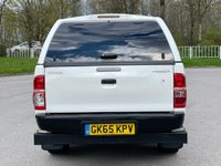 USED 2015 65 TOYOTA HI-LUX 2.5 ACTIVE 4X4 D-4D DCB 142 BHP NO VAT ** NO VAT ** CANOPY
