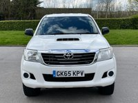 USED 2015 65 TOYOTA HI-LUX 2.5 ACTIVE 4X4 D-4D DCB 142 BHP NO VAT ** NO VAT ** CANOPY