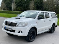 USED 2015 65 TOYOTA HI-LUX 2.5 ACTIVE 4X4 D-4D DCB 142 BHP NO VAT ** NO VAT ** CANOPY