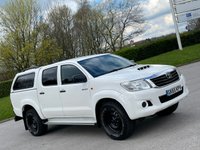 USED 2015 65 TOYOTA HI-LUX 2.5 ACTIVE 4X4 D-4D DCB 142 BHP NO VAT ** NO VAT ** CANOPY