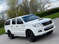 USED 2015 65 TOYOTA HI-LUX 2.5 ACTIVE 4X4 D-4D DCB 142 BHP NO VAT ** NO VAT ** CANOPY