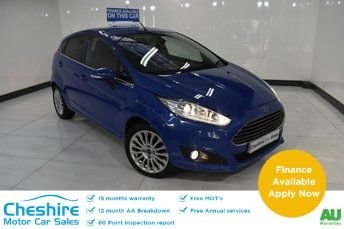 2013 13 Ford Fiesta 1.0 TITANIUM 5d 99 BHP