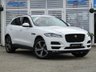 USED 2016 16 JAGUAR F-PACE 2.0 PRESTIGE AWD 5d 178 BHP Finished in POLARIS WHITE with contrasting Full HEATED LEATHER. This handsome SUV is both fun to drive and practical. Features include PANORAMIC ROOF, Sat Nav, DAB, CRUISE CONTROL, Climate Leather Seats Electric Boot and much more. Stratstone Jaguar, Newcastle Dealer serviced at 26,895 miles, 53731 miles and at 71437 miles, 80363 miiles and on arrival at 84911 miles by EMC.