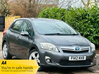 USED 2012 12 TOYOTA AURIS 1.8 T4 5d AUTOMATIC 99 BHP +LOW MILES+ULEZ+AIRCON+ALLOYS