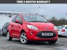 USED 2015 65 FORD KA 1.2 ZETEC 3d 69 BHP 15 INCH ALLOY WHEELS +  BLUETOOTH CONNECTIVITY +  USB +  AUX +  AIR CONDITIONING  REAR PRIVACY GLASS