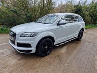 USED 2015 15 AUDI Q7 3.0 TDI QUATTRO S LINE PLUS S/S 5d 204 BHP ZERO DEPOSIT FINANCE AVAILABLE