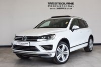 USED 2016 66 VOLKSWAGEN TOUAREG 3.0 V6 R-LINE PLUS TDI BLUEMOTION TECHNOLOGY 5d 259 BHP Pan Roof, Deployable Tow Bar