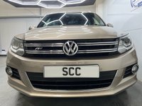 USED 2014 64 VOLKSWAGEN TIGUAN 2.0 TDI BlueMotion Tech R-Line SUV 5dr Diesel Manual 4WD Euro 5 (s/s) (Nav) (177 ps) Cruise,DAB,P.Assist