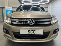 USED 2014 64 VOLKSWAGEN TIGUAN 2.0 TDI BlueMotion Tech R-Line SUV 5dr Diesel Manual 4WD Euro 5 (s/s) (Nav) (177 ps) Cruise,DAB,P.Assist