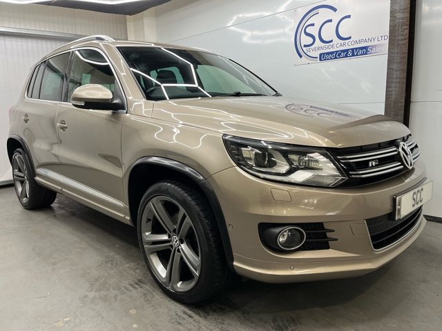 2014 64 Volkswagen Tiguan 2.0 TDI BlueMotion Tech R-Line SUV 5dr Diesel Manual 4WD Euro 5 (s/s) (Nav) (177 ps)