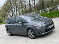 USED 2014 14 CITROEN C4 GRAND PICASSO 1.6 E-HDI AIRDREAM EXCLUSIVE ETG6 5d 113 BHP 7 SEATERS , PART HISTORY , TOWBAR