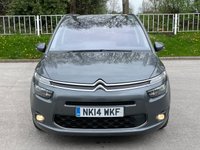USED 2014 14 CITROEN C4 GRAND PICASSO 1.6 E-HDI AIRDREAM EXCLUSIVE ETG6 5d 113 BHP 7 SEATERS , PART HISTORY , TOWBAR